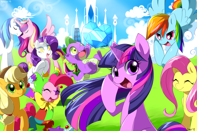 MyLittlePony_Friendship_is_Magic_Wallpapersize_Fanart